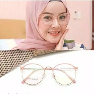 Kacamata Frame Besi Wanita Kekinian#Kacamata Minus Photocromic