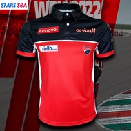 MotoGP Team Aruba.it Racing Polo Shirt Aruba-It WB0014 Full Printed 2024 New