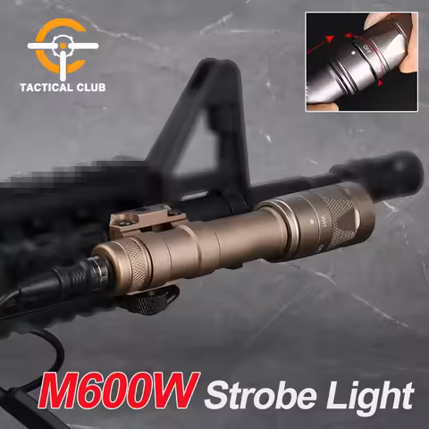 WADSN Airsoft Surefir M600V M600W M300 SF Flashlight Tactical Strobe Scout Light SF M600W Rifle Lamp