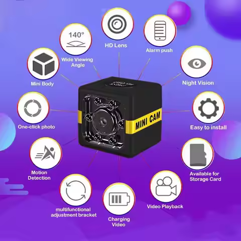 Mini Nanny Cam FX01 1080P Full HD Motion Detection DVR Security Camera Camcorder