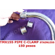 TMX 155 Stainless C-clamp for Muffler Exhaust