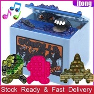 Godzilla toys coin bank saving box GRANDEY Godzilla MonsterMusical Electronic Chirldren Coin Money S