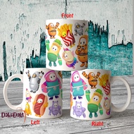 Fall Guys Cover Clipart Collection Ceramic Coffee Mug Gift Souvenir