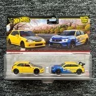 HOT WHEELS CAR CULTURE TWIN PACK SPOON HONDA CIVIC TYPE R 99 HONDA CIVIC TYPE R (EK9)