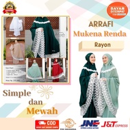 Mukena dewasa rayon Bordir mukena marwah arrafi Mukena renda rukuh