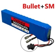 10S3P 36V36000ahBattery Pack18650Lithium Ion Battery500WFor High-Power Motorcycle Pedal