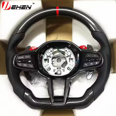 Carbon Fiber Car Steering Wheel G42 G21 G80 G05 G06 G07 G30 G42 G87 F90 F80 F87 F86 F20 F22 F34 F30 
