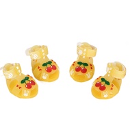 P-CUTE Silicone Pet Jelly Shoes Cool Multi-Size Pet Shoes Creative Breathable Cat Dog Shoes Pet