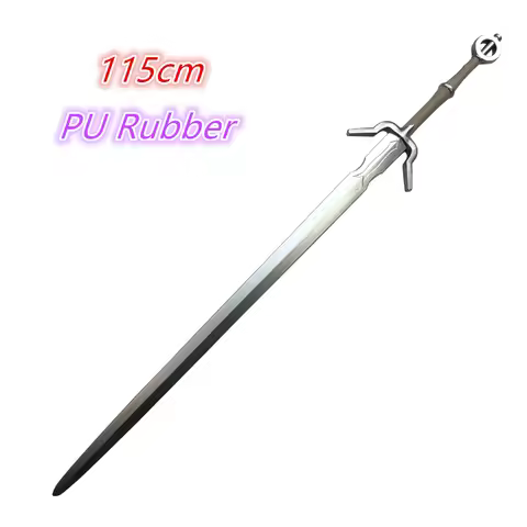 1:1 Cosplay Wild Hunt Sword Big Jewel Sword Prop Role Play Gift Safety PU Double Dragon Wizard Sword
