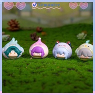 LEMONTRE Mini Ornaments, Genshin Impact Alhaitham Nilou Multicolor Action Figures,  PVC Figure Kamis