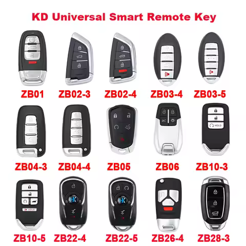 KEYDIY Universal KD Smart Remote Key ZB01 ZB02-3 ZB02-4 ZB03 ZB04 ZB05 ZB06 ZB10 ZB22 ZB26 ZB28 for