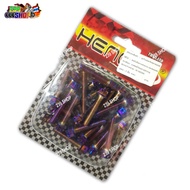 Crankshaft Nut Set Titanium Drill Head KR150 SERPICO VICTER Stainless Steel Engine Nuts 239 SHOP2