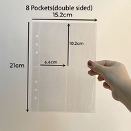 Sleeve A5, A6 for photos, A5, A6 sheets used for binders