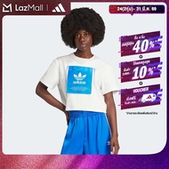 adidas ไลฟ์สไตล์ เสื้อยืด KSENIASCHNAIDER Originals Label ผู้หญิง สีขาว IW5662