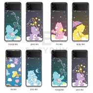 🇰🇷 Care Bears Rainbow Samsung Galaxy Z Flip3 Clear Case 韓國 愛心熊 彩虹篇 Z Flip 3 摺機 透明手機保護套 最新款式 韓國空運到港
