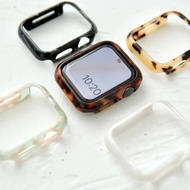 Suitable for Apple Watch Apple Watch Resin Watch Case iwatch S9 8 7 6 SE Resin Frame Case Shock-resistant Case Half-pack Watch Case