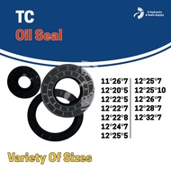 NBR TC OIL SEAL 11,12 (ID) OIL SEAL NBR TC (TC 11X26X7 12X32X7 12X22X8 12X28X7 12X24X7 12X26X7 12X25