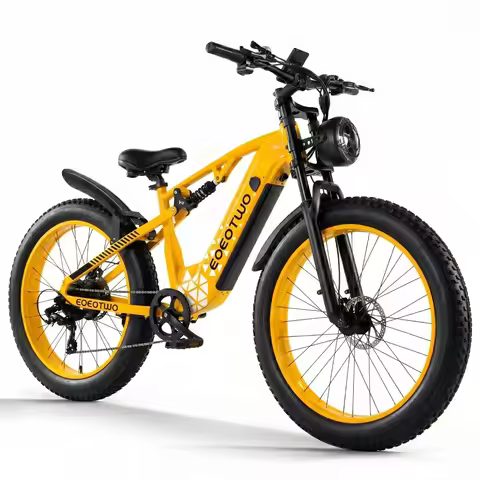 1500W 34MPH 26" Fat Tire Electric Bike 34MPH Off-Road Ebike UL 2849 Certified