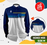 Baju koko ustadz adi hidayat UAH kualitas premium lengan panjang pendek lembut dan halus pria dewasa