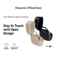 Panasonic True Wireless Open Earphones RB-F10DE - Black/Beige