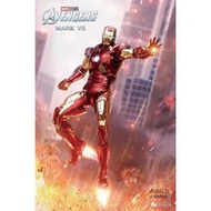 ZD Toy Iron Man Mark 7 with Luminous Version