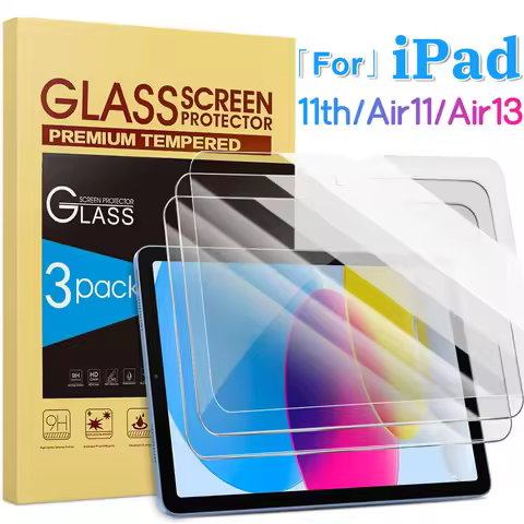 1/3PCS For Ipad 11th Generation Tempered Glass HD Screen Protector for ipad 11 Gen A16 2025 Air11/Ai