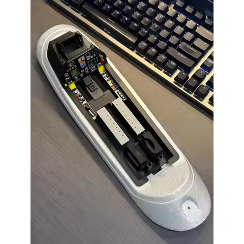 ATOMRC Beluga V1.1 Fixed Wing Twin Motor FPV Cockpit – Realistic Flight Simulator Interior Accessory