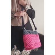 crochet handbag / beg kait