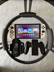 Nintendo Switch OLED (2022日版) + 健身環大冒險