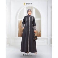 Latest Korean Simple Look Muslim Women's Abaya Dress for Adults and Teenagers Elvira DressSilmi
