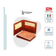 VÍ NAM MÀU NÂU 802393MA * 93Ma – OLD ANGLER - SẢN XUẤT THỦ CÔNG TỪ ITALY - OLD802938B01D4E2B46D