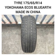 Tyre 175/65/R14 Yokohama Ecos BluEarth Tyre / Tayar / Tire