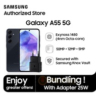 [ Bundling ] Samsung Galaxy A55 5G 12/256GB + Adapter 25W