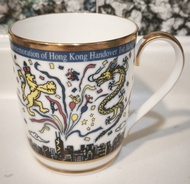 日本名牌 Noritake 1997年香港回歸骨瓷紀念杯(I)