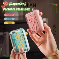 YOLANDAGOODS Floss Dispenser, Automatic Ejectable without Floss  Floss Box, Oral Care Floss Organise