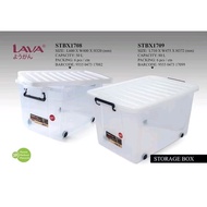 LAVA Multipurpose Storage Box With 4 Rollers Wheel 50L/80L STBX1708