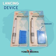 Lancing Device/ Alat Tusuk Tes Gula Darah Easytouch Nesco Gluco Dr