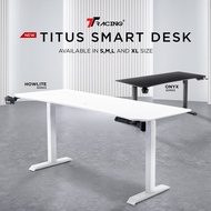 TTRacing Titus Ergonomic Standing Table Height Adjustable Computer Desk for Office Work Home Study