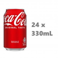 可口可樂 - (原箱) 可口可樂汽水(罐裝)24 X 330毫升