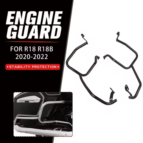 For BMW R18 Classic R 18 Transcontinental R18B R18 TC 2020-2024 Motorcycle Saddlebag Protectors Rear