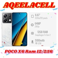 Poco X6 5G 12/256 Ram 12GB Rom 256GB New Garansi Resmi 