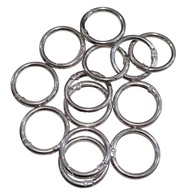 100pcs Round Open-CloseRings 3.3 cm / Open-Close O-Open-CloseRings