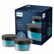 Philips Norelco Quick Clean Pod Cartridge Lubricates Shaver and Eliminates Cut Hair 2x 5.4 fl oz Car