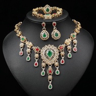 Ladies Metal Jewellery Set Jewellery Set 4 Pieces Daily Wear Jewellery Wedding Party Jewellery