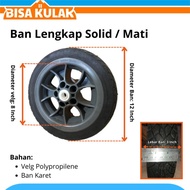 Ban Solid Ban Mati Gerobak Sorong Alpha Artco