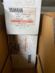 ลูกสูบชุด TZM S3 S4 S6 แท้ piston made in Japan 🇯🇵🏁4AP-11630-30