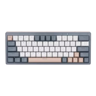 WIRELESS KEYBOARD (คีย์บอร์ดไร้สาย) FANTECH ATOM PRO63 MK912 (GRAY) (BLUE SWITCH - RGB - EN/TH)