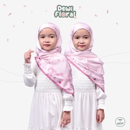 GERPI Dewi Kids Printed Instant Shawl Raya 2023 Collection | Semi Instant Shawl Kids | Tudung Budak