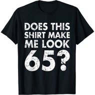 Does This Shirt Make Look 65 Years T-Shirt Funny 65Th Birthday Vintage  Men