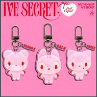 IVE Acrylic Keychain Fourth EP Mini Album IVE SECRET Pendant Yujin Bags Accessories Stars Periphery